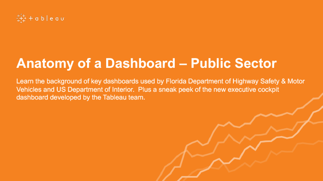 Anatomy of a Dashboard - Public Sector