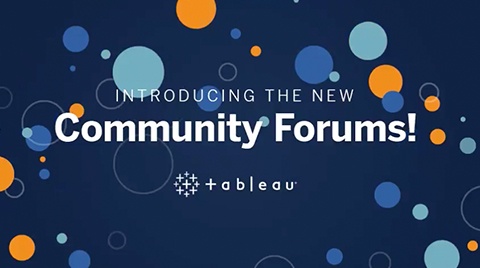 Fóruns do Tableau abre em uma nova janela