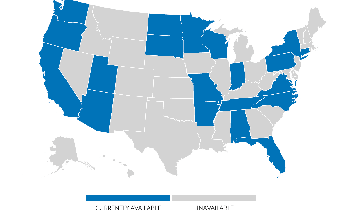 Measures for Justice map showing indicators on police violence