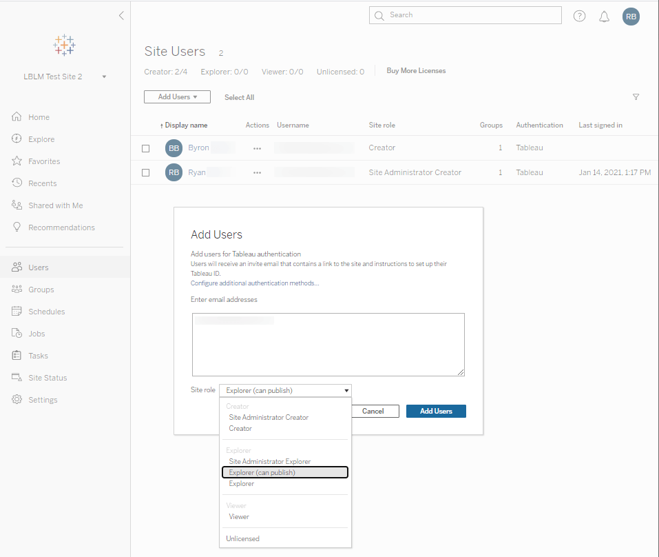 Getting Started with Tableau Cloud and Login-based License Management