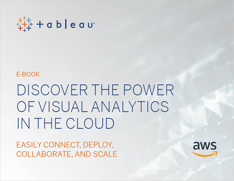 瀏覽至 Discover The Power of Visual Analytics In the Cloud