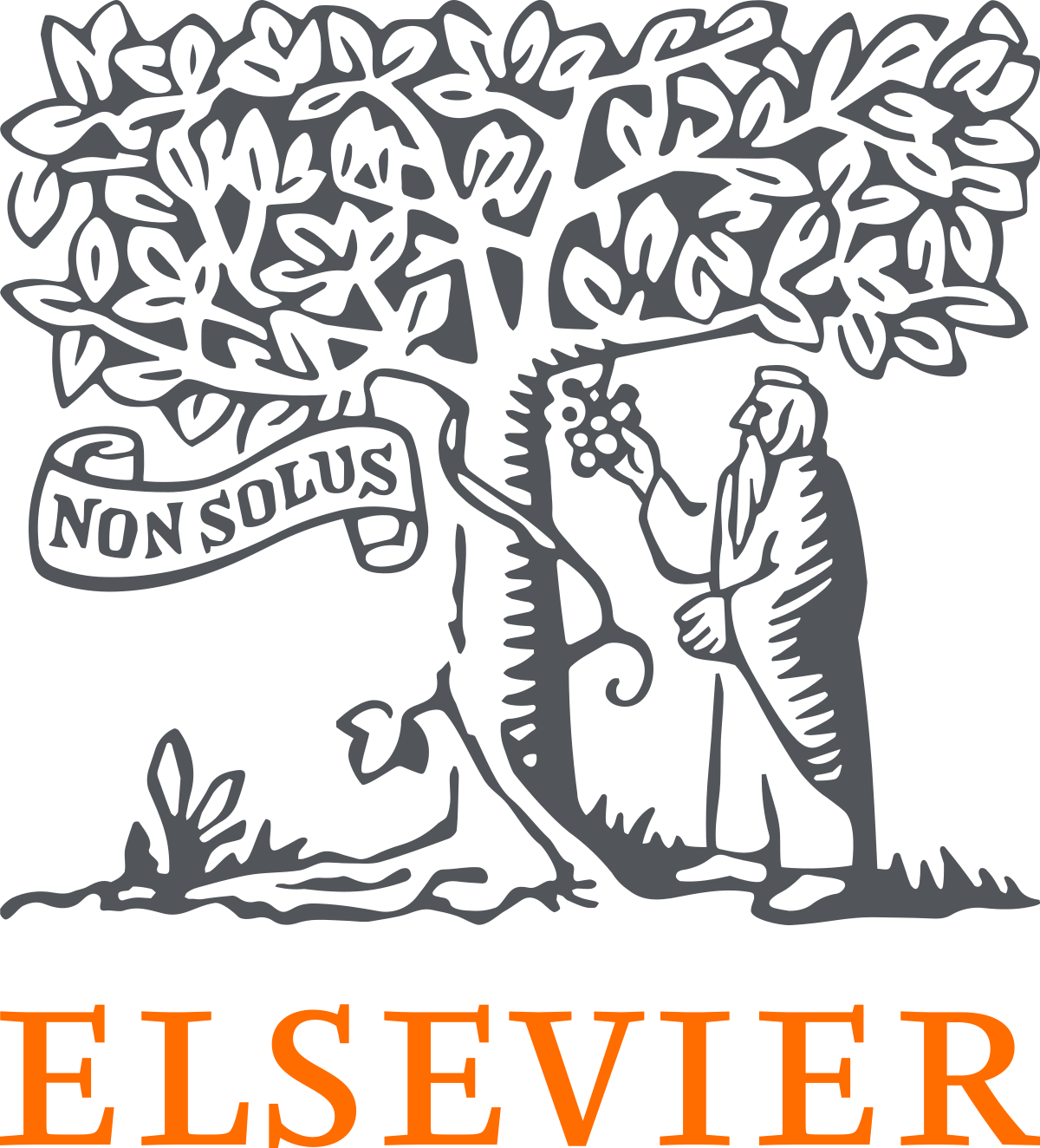 Logotyp för Elsevier