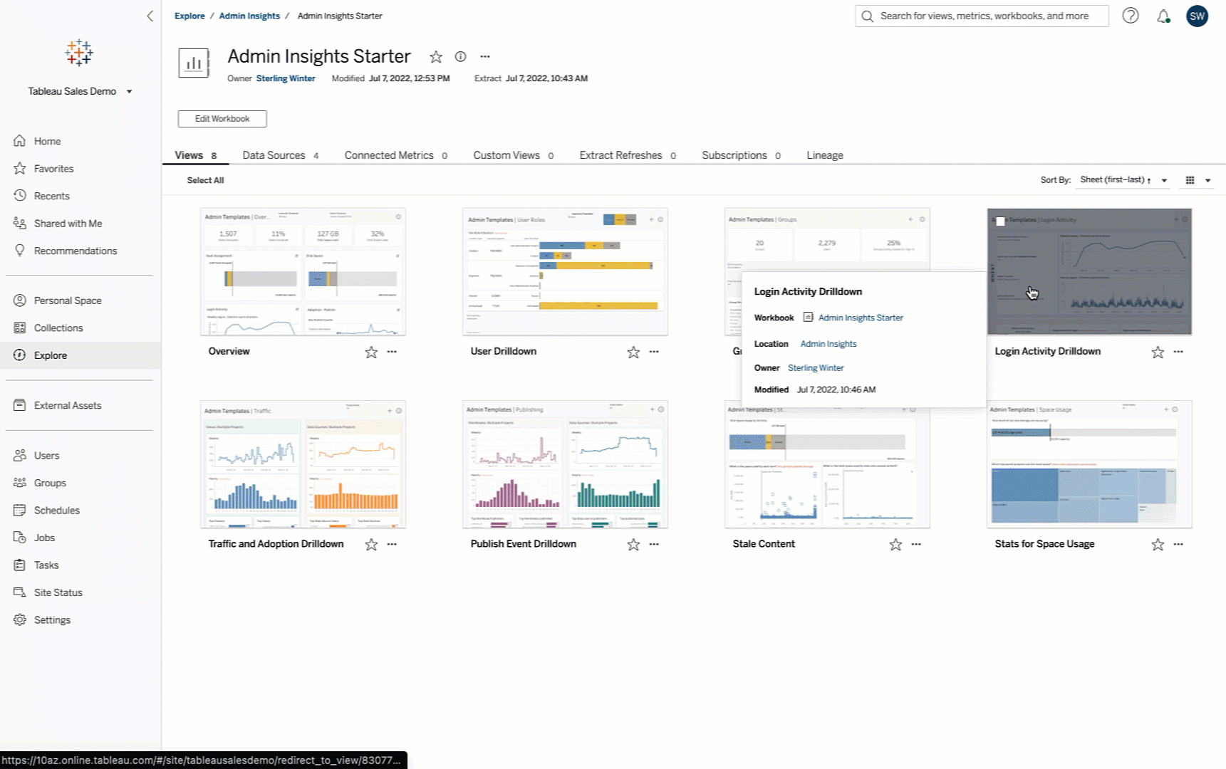 Now available in Tableau 2022.2—Data Stories, autosave, in-product  Exchange, Metrics and Prep enhancements, and more