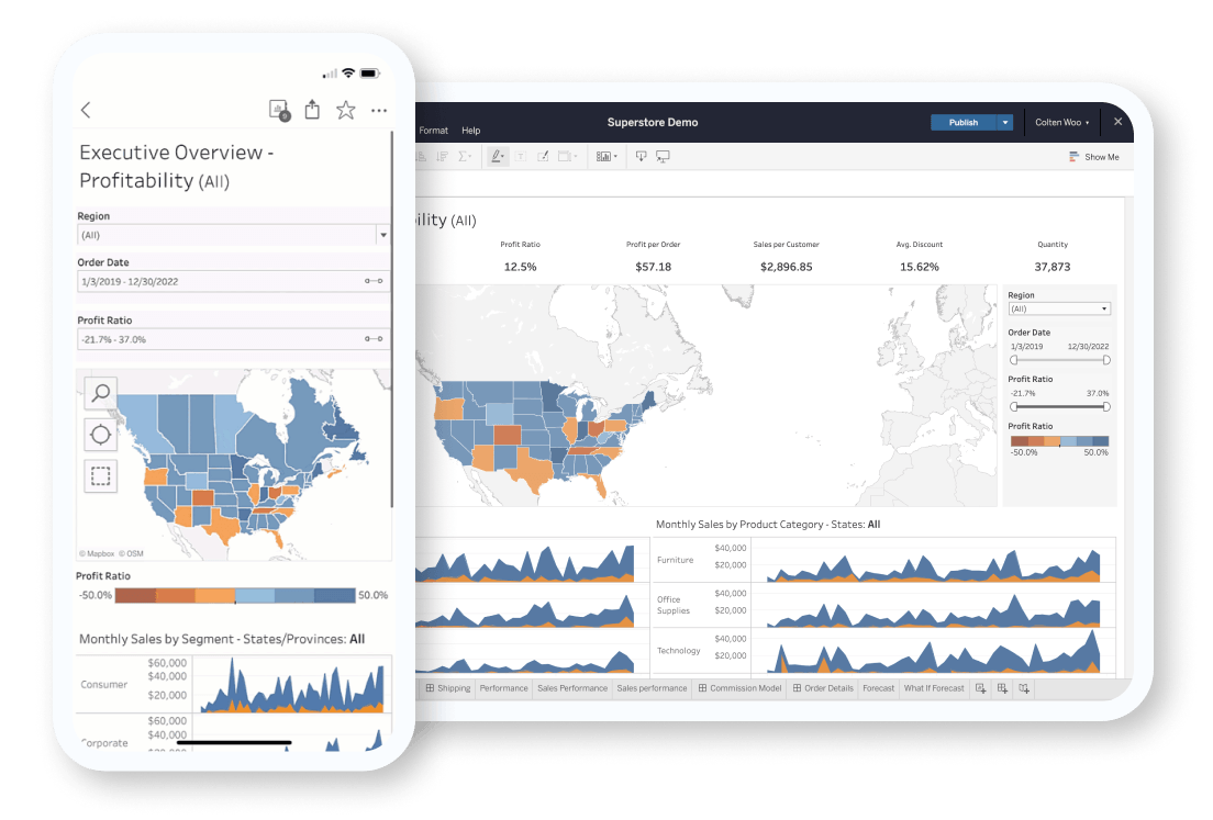 Tableau Mobile | Stay on top of your data from anywhere