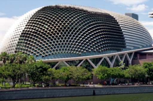 Esplanade Theatre by the Bay. Credit: visitsingapore.com