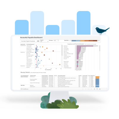 导航到Visualize your accounts payable invoices