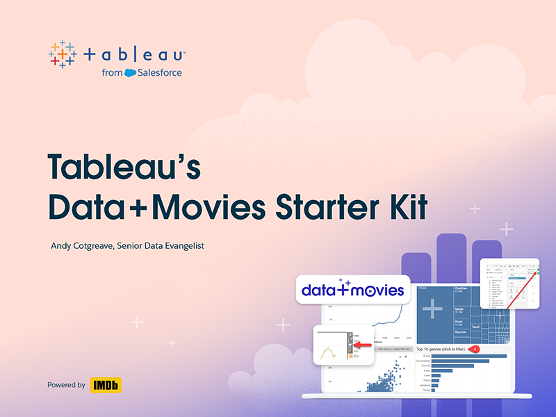 Tableau's Data + Movies Start Kit cover image