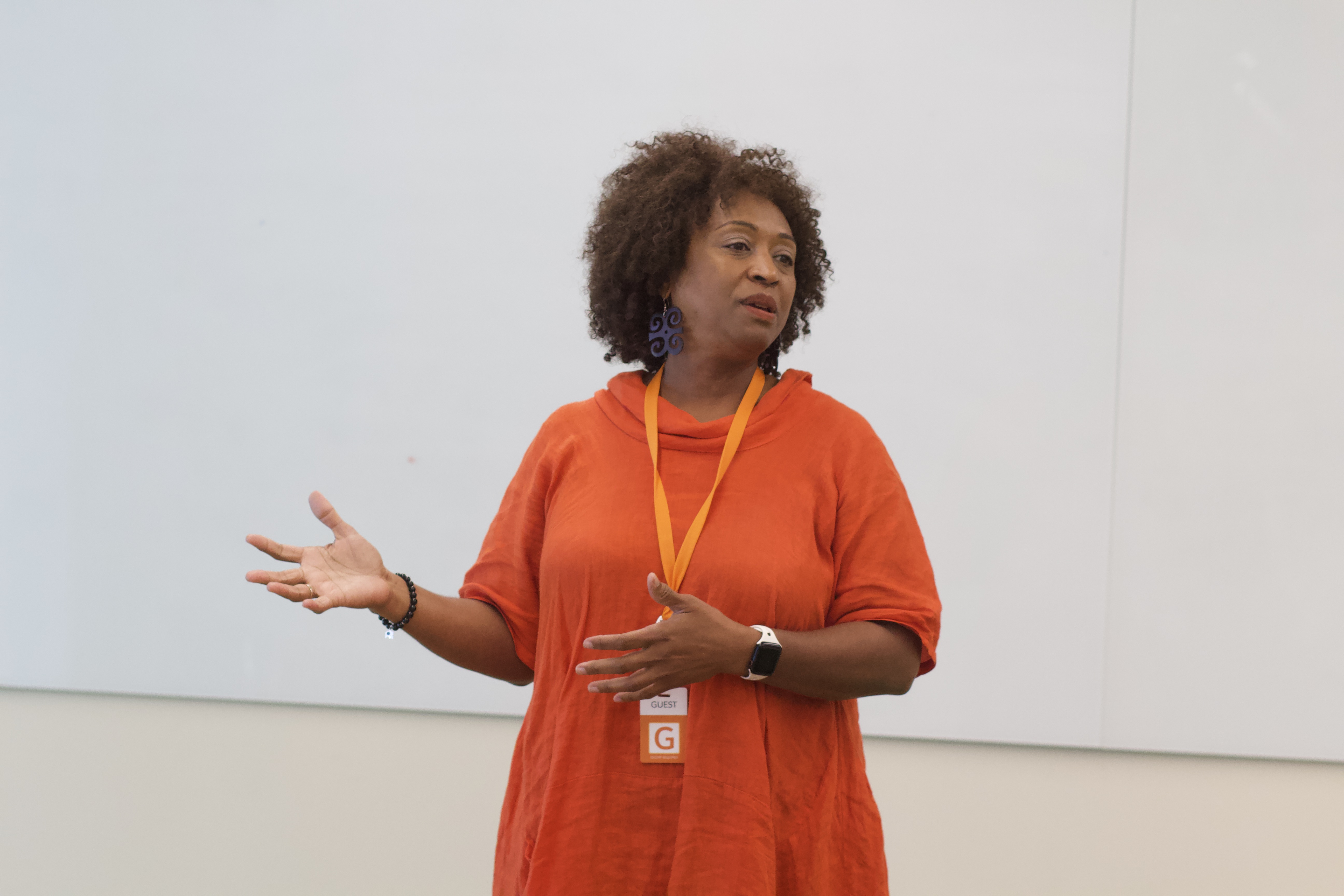 Mary Dunaway teaching a Tableau workshop