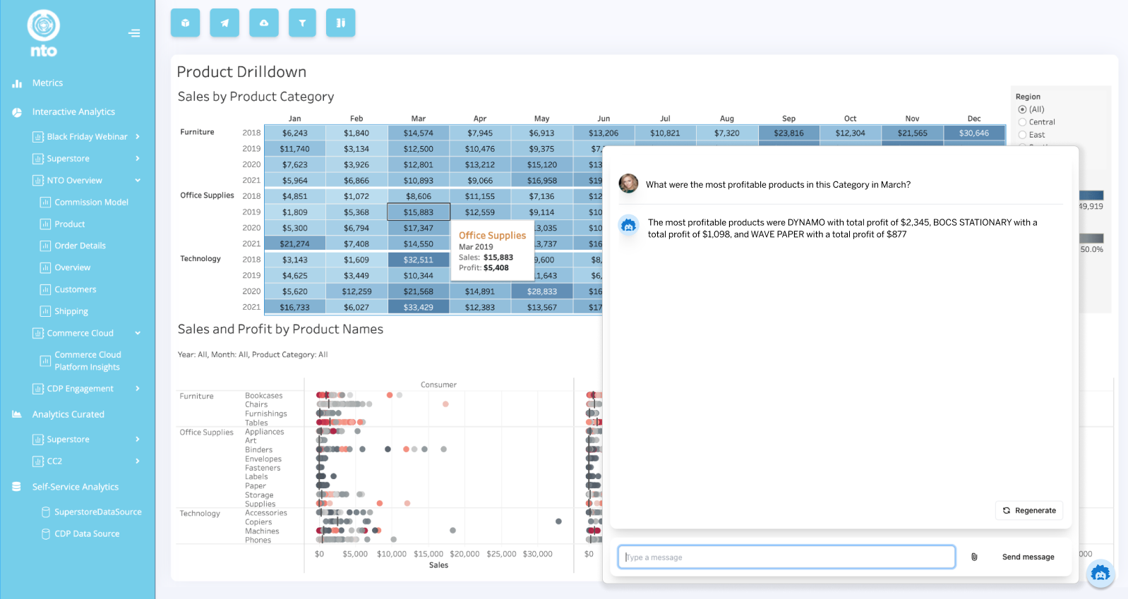 Tableau Agent: Tableau Vision for the conversational AI analytics assistant 