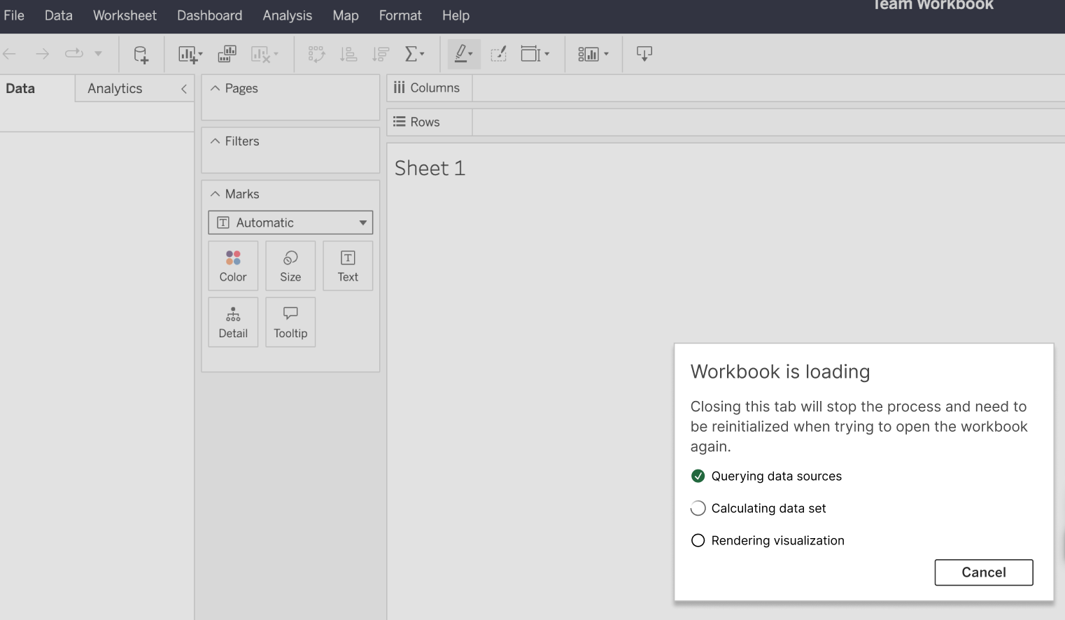 Viz Load Progress Dialog