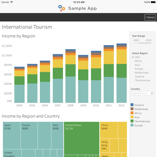 Imagem para Mobile App Bootstrap: Create your own mobile app with Tableau vizzes!