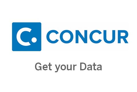 瀏覽至 Concur starter kits for Tableau