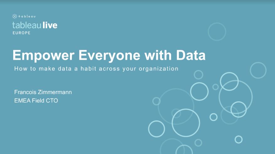 导航到Empower everyone with data