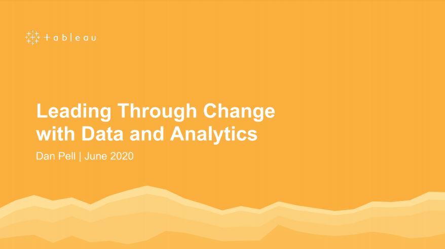 Navegue para Leading through change with data and analytics