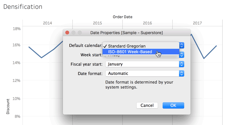 calendar formatter