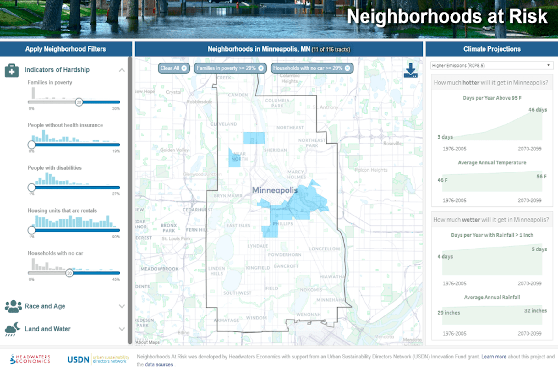 Passa a A neighborhood-level view of climate change