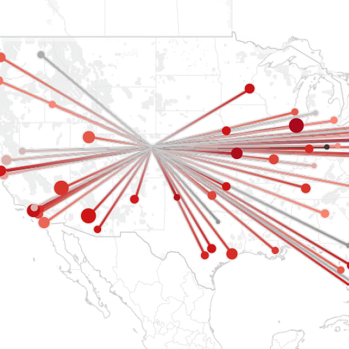 Compare US flight delays by airline and destination: Big Data Analysis