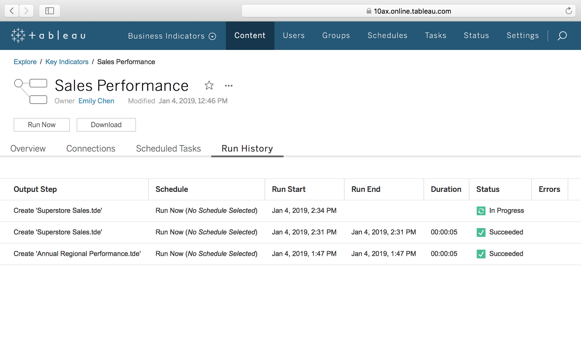 Monitor your flows with Prep Conductor