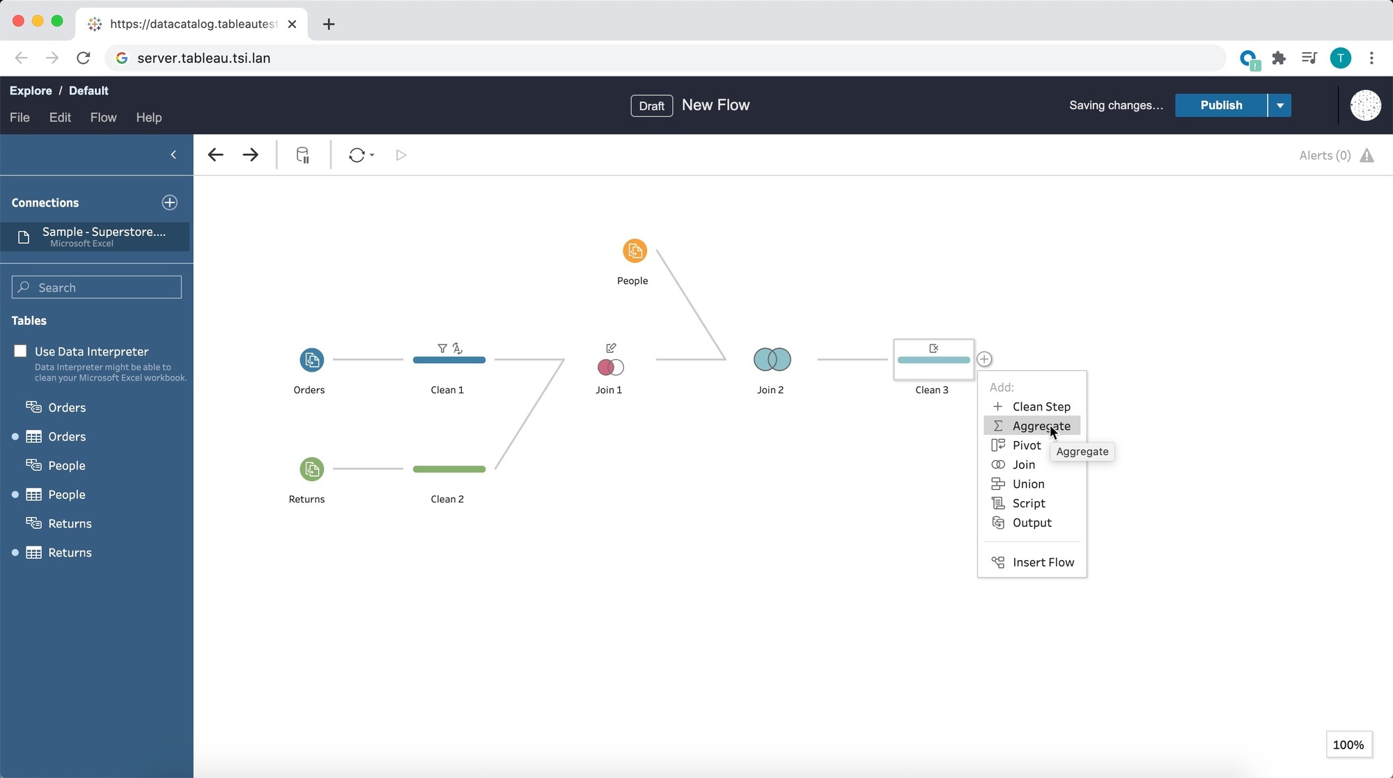 run tableau prep flow from command line