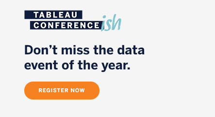 Navigate to Register for Tableau Conference 2020