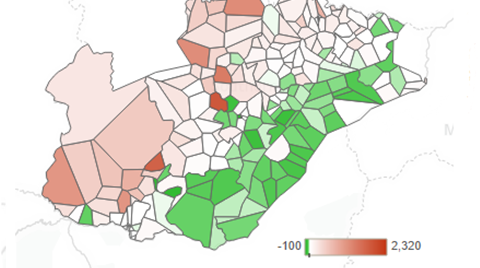 Navegue para Explore the visualizations