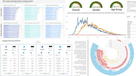 collage of data visualizations