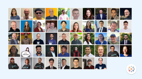 headshots of Tableau Forums Ambassadors 2024